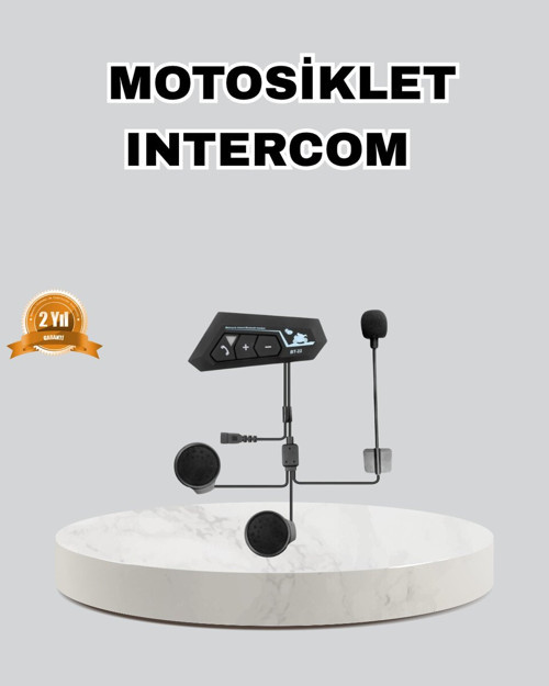 Motosiklet Kaskı İçin Bluetooth Kulaklık – Kablosuz Mikrofonlu Gürültü Azal - MZUIRG6525-9