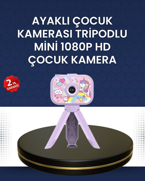 Çocuklara Özel Tripodlu Kamera – 27 Çerçeve ve 10 Ayna Efekti - MZUIRG3720-5334