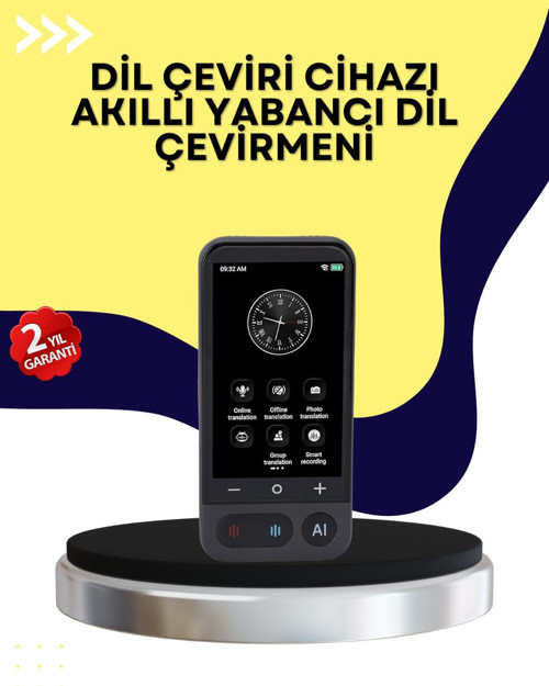 Fotoğraf Tanıma ve Konuşma Çevirili Akıllı Tercüman - MZUIRG3290-2523