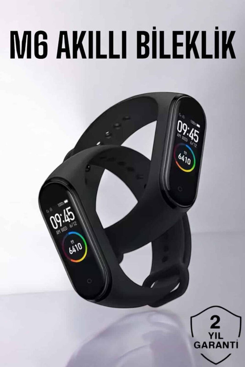 Akıllı Bileklik Fitness ve Sağlık İçin Akıllı Bileklik Adım Sayar Kalp Atı - MZUIRG6119-1