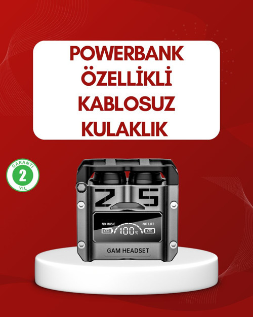 ANC Aktif Gürültü Önleyici Kablosuz Bluetooth Kulaklık - MZUIRG4646-9653