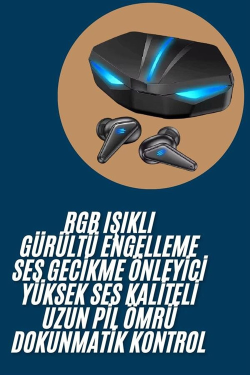 Wireless Kulaklık Mikrofonlu Bluetooth Kulaklığı - MZUIRG4780-1411