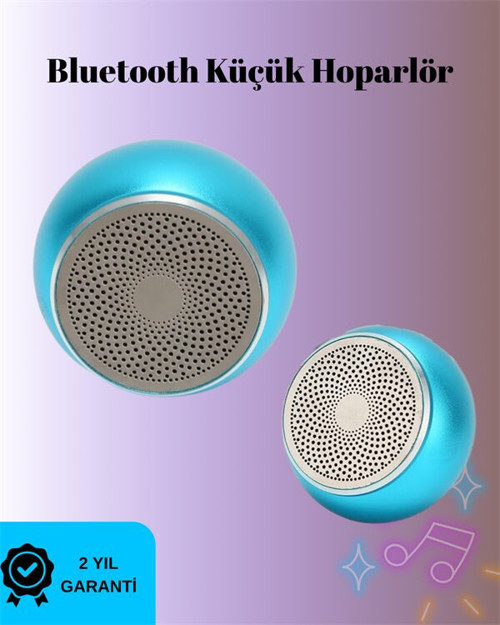 Bluetooth 5.0 Kablosuz Taşınabilir Hoparlör – Yüksek Ses Kalitesi ve Uzun Pil - MZUIRG6656-9
