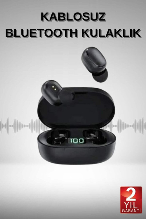 Bluetooth Kulaklık Dijital Göstergeli Yüksek Ses Kaliteli Uzun Pil Ömrü - MZUIRG3005-1763