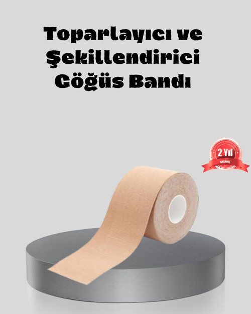 Suya Dayanıklı Görünmez Göğüs Bandı – Pamuklu ve Esnek Destek Bandı - MZUIRG7361-1437