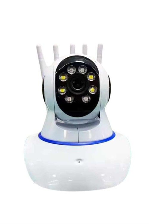 LED Aydınlatmalı 5 Antenli Motorlu 1080P Wifi Kamera Sensörlü - MZUIRG7576-7706