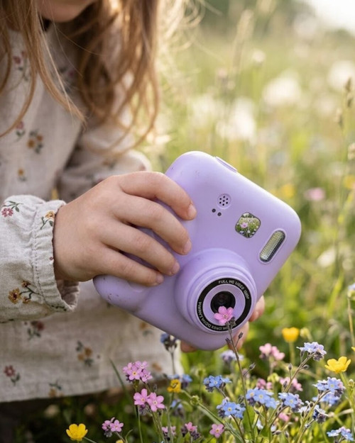 Mini Çocuk Kamerası Fotoğraf Video Çekim 4 Rulo Kağıt ve 5 Kalem Hediyeli - MZUIRG3937-9362