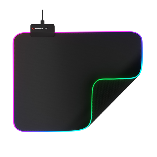 MP-23 BLITZ M RGB 252x328x3mm RGB Led MOUSE PAD (Siyah)(1923) - MZUIRG2723-5088