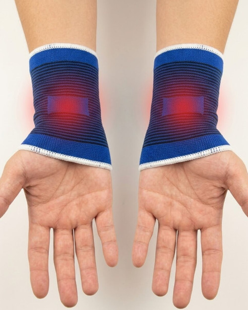 Evrensel Beden Çift Bilek Bandı Spor ve Günlük Kullanım İçin - MZUIRG9698-7510