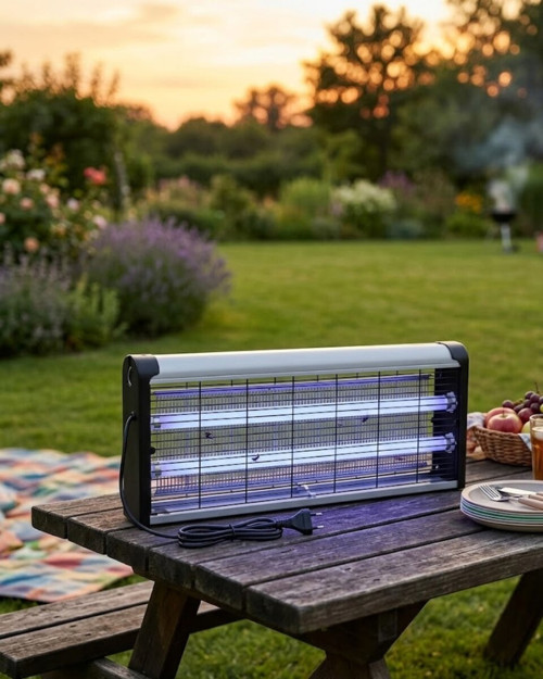 Taşınabilir Elektrikli Sinek Öldürücü 10W Askılı UV Haşere Lambası - MZUIRG3022-1860