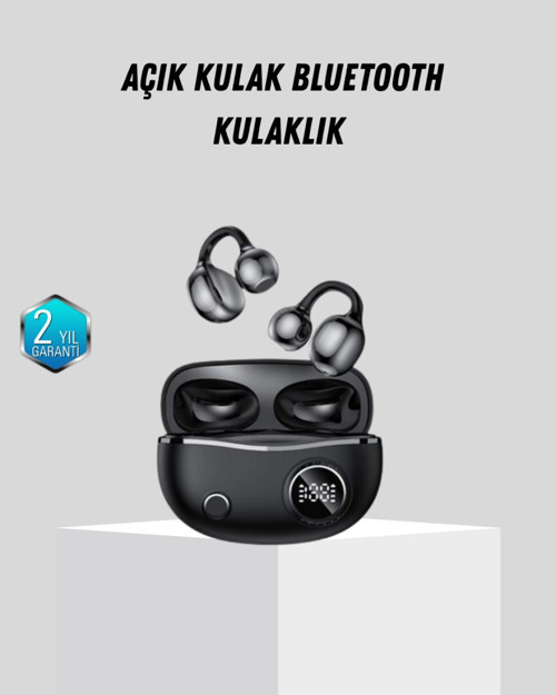 Açık Kulak Bluetooth Kulaklık 5.4 APTX Destekli Ergonomik Tasarım - MZUIRG5027-8872