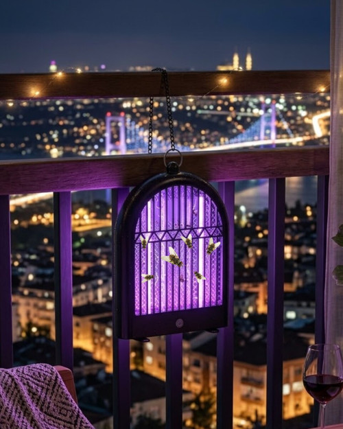 Elektrikli Sivrisinek Öldürücü UV Lamba Sessiz ve Taşınabilir - MZUIRG6606-3183
