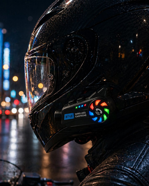 Kask Üstü Kamera Bluetooth Müzik ve Çağrı Özellikli Geniş Açılı Lens - MZUIRG6244-6380