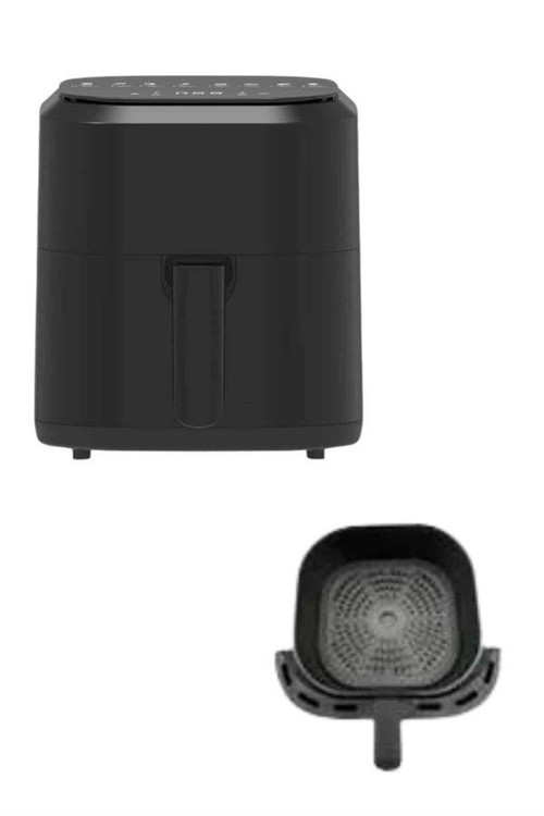 4L Airfryer Hazneli Hava Fritözü Yağsız Fritöz Taşınabilir Fırın İşlevi G - MZUIRG2144-8