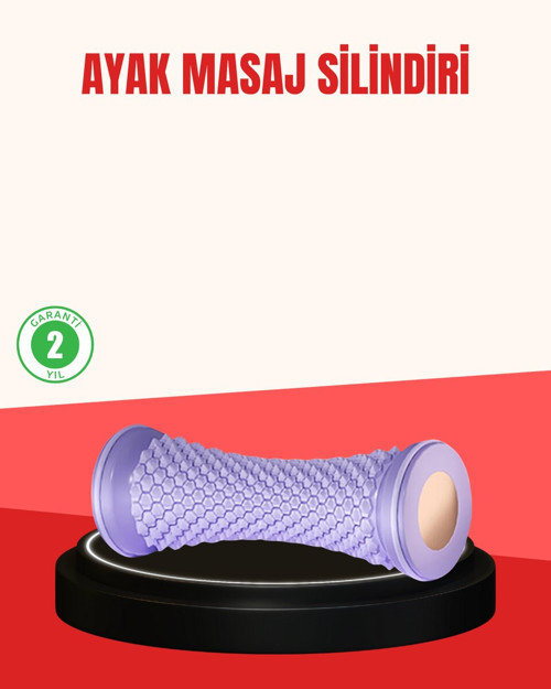 Ayak Masaj Silindiri Derin Doku Masajı Kirpi Topu Akupunktur Etkili - MZUIRG4628-4476