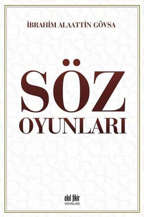 Akıl Fikir Yayınları Söz Oyunları
