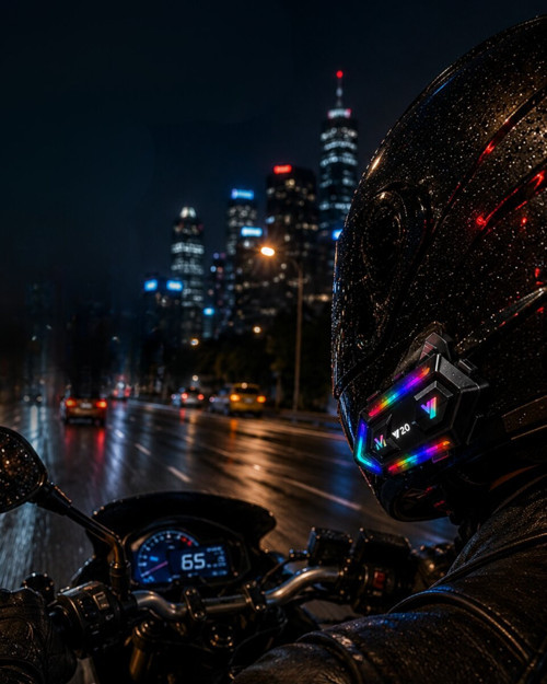 Gürültü Engelleyici Motosiklet Kask Intercom Uzun Pil Ömürlü Tasarım - MZUIRG9642-6598