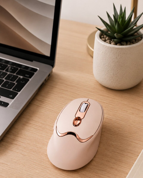Ofis ve Laptop Kullanımına Uygun Şarjlı Wireless Mouse Sessiz Tuşlu - MZUIRG5592-5642