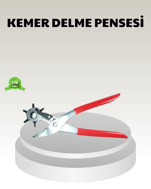 6 Başlıklı Kemer Delme Pense Paslanmaz Çelik Çok Amaçlı - MZUIRG2087-9135