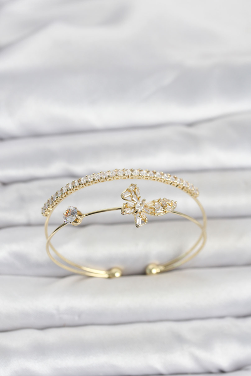 Pirinç Gold Renk Model Kadın Bileklik 5886 - MZUIRG5492-2903