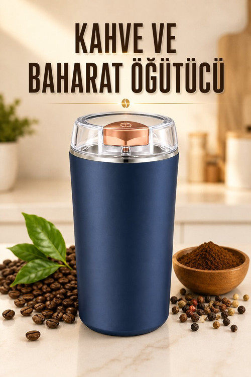 Kahve Ve Baharat Öğütücü Paslanmaz Çelik Dayanıklı Kolay Kullanım - MZUIRG5510-7812
