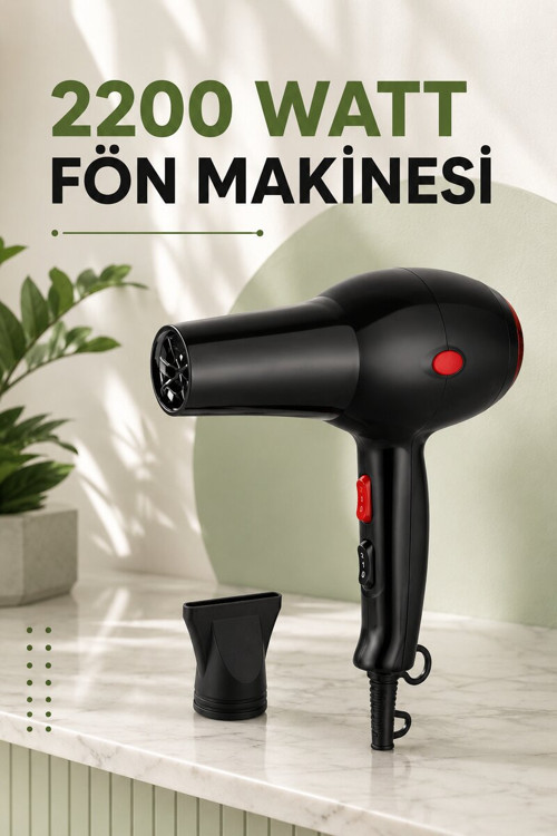Soğuk ve Sıcak Üfleme Özellikli AC Motorlu Saç Kurutma Makinesi - MZUIRG5292-3900