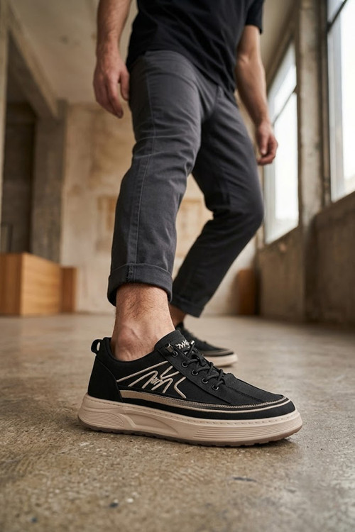 Kelvın Siyah Sneaker