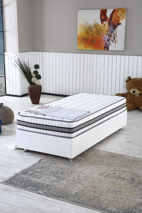 Nano Full Ortopedik Yaylı Yatak Ölçü Seçenekli, Çift Taraflı Kullanım (20 Cm)
