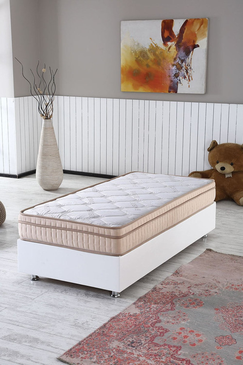 Bella Ortopedik Gizli Pedli Yaylı Yatak 90X190 (21 Cm)