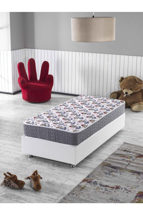 Candy Princess Kız Desenli Ultra Ortopedik Yaylı Yatak 90X190 (25 Cm)