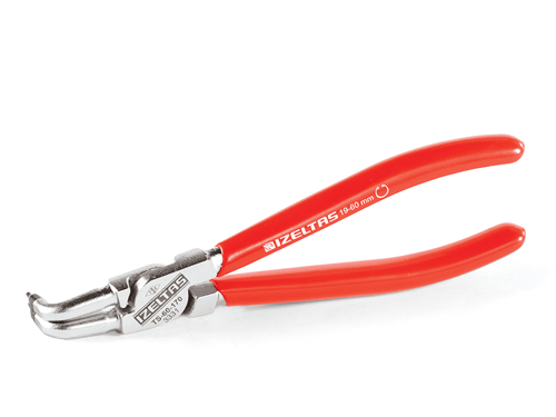 İÇ SEGMAN PENSİ 130 MM EĞRİ