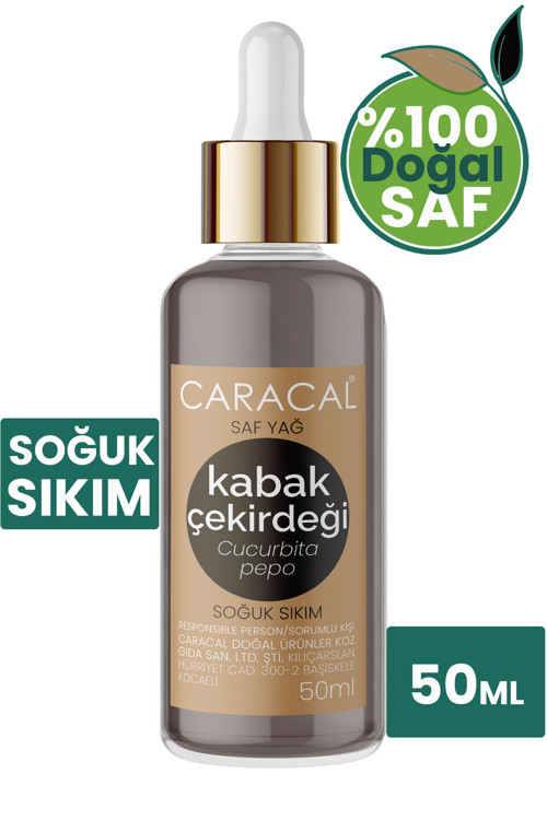 Soğuk Sıkım Kabak Çekirdeği Saç ve Cilt Bakımı 50 ml