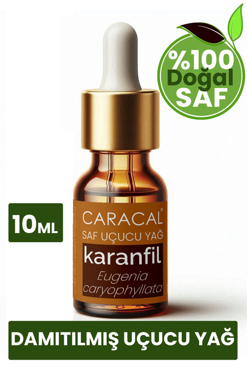 Doğal Karanfil Yağı 10ml %100 Saf Katkısız Karanfil Uçucu Yağı