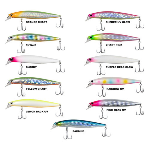 RYUJI JERK PRO 12CM, 22GR, SINKING FUYAJO