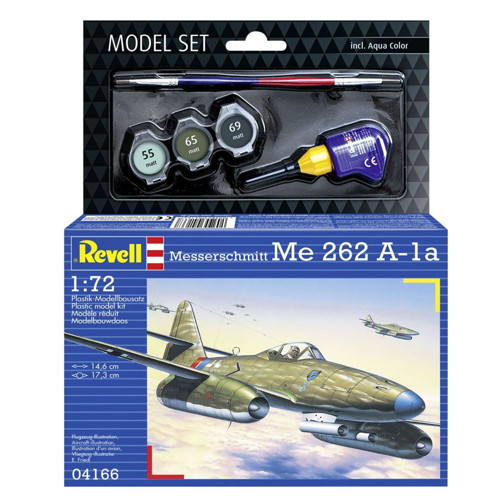 Model Set Uçak Messerschmitt Me 262 A1a 64166
