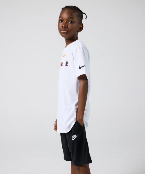 Swoosh Jersey Günlük Siyah Çocuk Şort