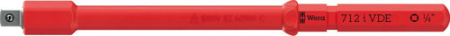 Kraftform Kompakt A VDE 712 i Adaptör bıçak, izole, 1/4" lokmalar için, 1/4" x 154 mm