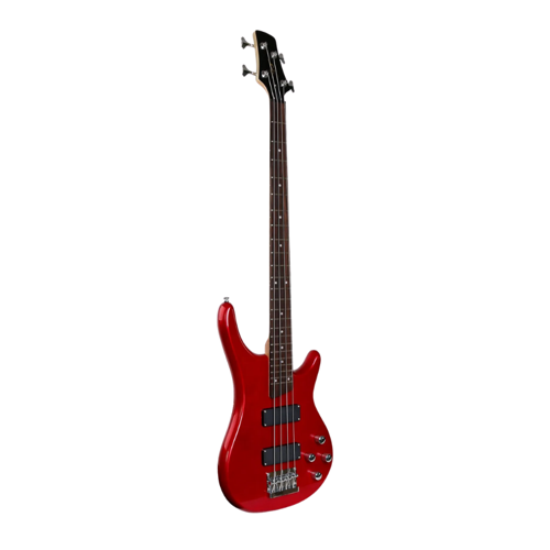SMIGER G-B3-4 MRD 4 TELLİ ELEKTRO BAS GİTAR METALLIC RED