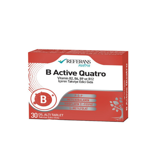B Active Quatro 30 Dil Altı Tablet
