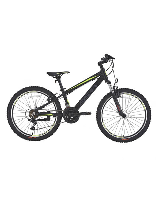 Cooper 24 HD 24 Jant HD Fren Mat Siyah Sarı Çocuk Bisikleti 30 Kadro