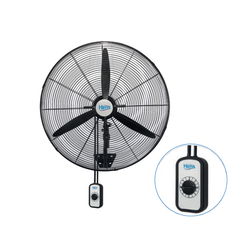 75cm Sanayi Tipi Duvar Tipi Kablolu Anahtarlı Vantilatör 210w HEF-DA750