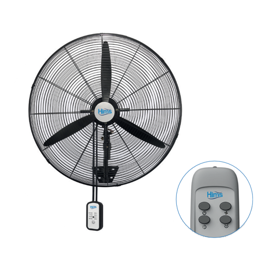 75cm Sanayi Tipi Duvar Tipi Kumandalı Vantilatör 210w HEF-DK750