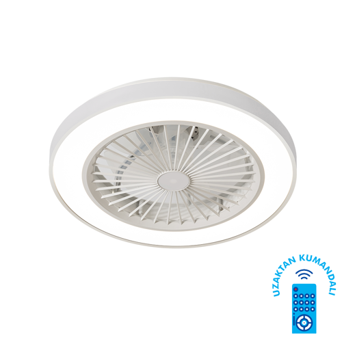 15W 20” Ledli Modern Tavan Vantilatörü KCF298