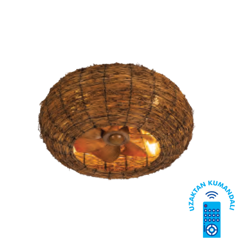 15W 20” Hasır Tavan Vantilatörü KCF300
