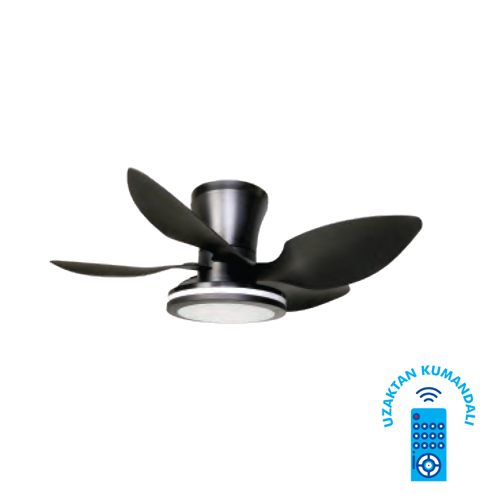 30w 28” Ledli Dekoratif Vantilatör KCF303