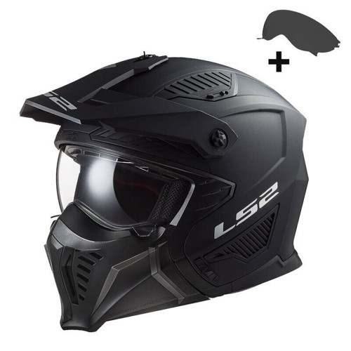 Kapali Kask Ls2 Drifter Mat Siyah L