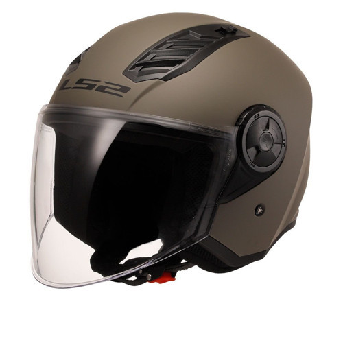 Çenesiz Kask Ls2 Airflow 2 Mat Kum M