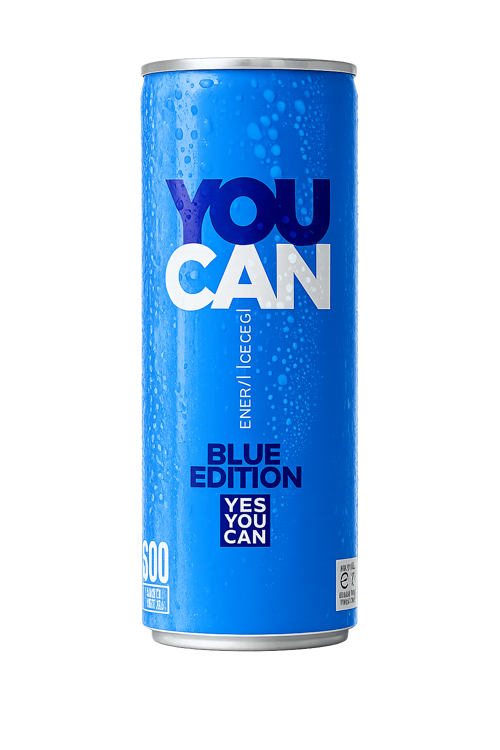 YouCan Blue Edition Enerji İçeceği 250 ml 6'lı
