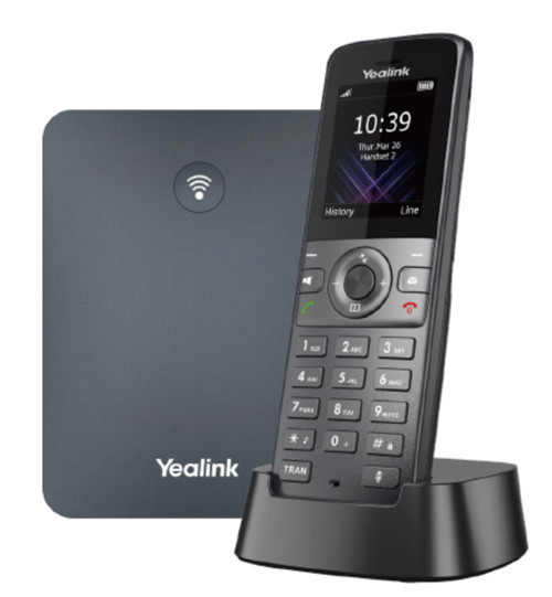 W74P (W70B Baz İstasyonu ve W74H DECT Telefonu) Kablosuz SIP IP Telefon Sistemi