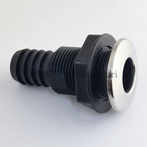 Krom Flanşlı Sintine Çıkışı, Borda Çıkışı Çeşitleri 1'' (25mm)